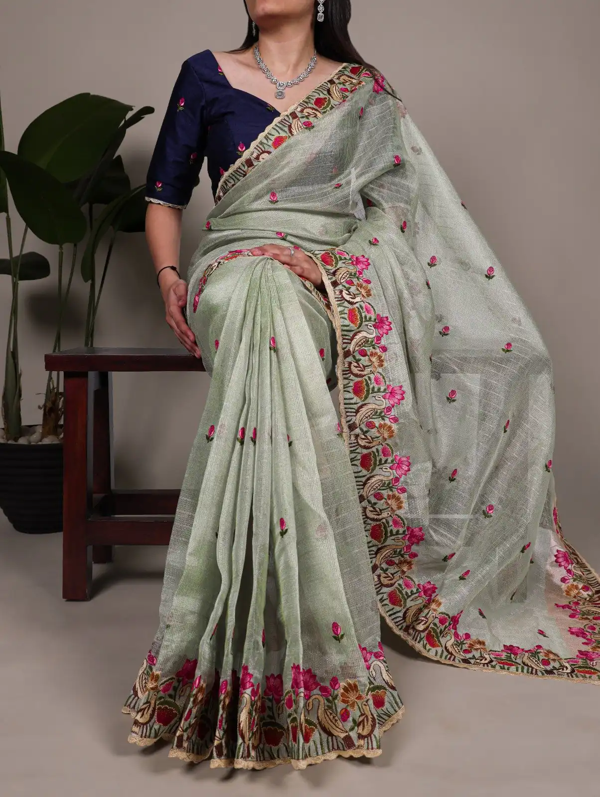 YNF 7400 Sea Green Zari Kota Tissue Saree Perfect for Wedding, Party, Mehendi, Housewarming, Haldi – . Special Price ₹3299. Delivery 4-6 Working Days. | Creative Sarees, Embroidered Sarees, Bollywood Sarees, Designer Sarees, Ethnic Saree, Modern Digital sarees, Party Wear Sarees, Sarees