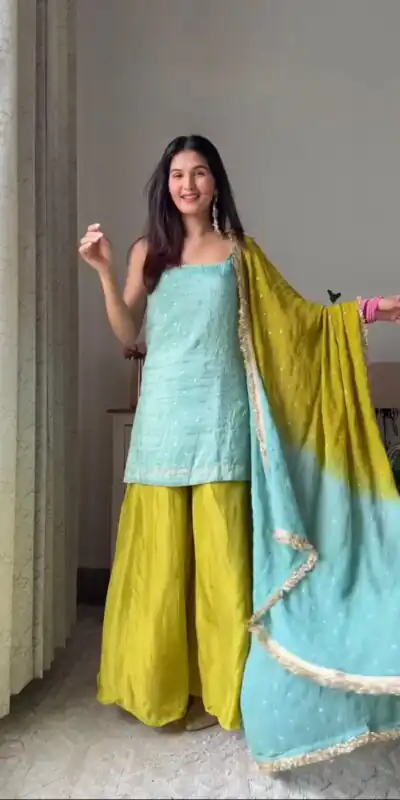 RTC 5914 Sky Blue Chinon Silk Salwar Suit Perfect for Wedding, Party, Family Gatherings, Ethnic Day, Durga Puja – . Exclusive Offer ₹1849. Delivery | Casual Suits, Jump Suits, Tops & Bottoms, Track Suits, Trendy Wear, Creative suits, Designer Suits, Palazzo Suits, Party Wear Suits, Patiala Suits, Salwar suit, Straight Suits