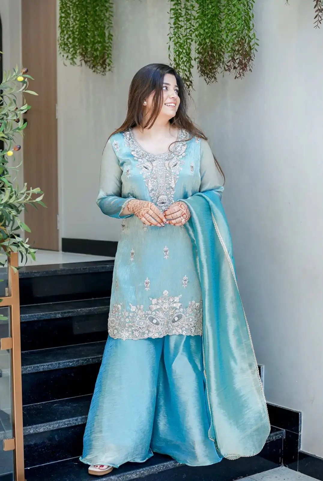 SSR 531 Sky Blue Jimmy Choo Salwar Suit Perfect for Wedding, Party, Baby Shower, Durga Puja, Engagement – . Get it for ₹1949. Delivery 4-6 Working Days. | Casual Suits, Jump Suits, Creative suits, Designer Suits, Palazzo Suits, Party Wear Suits, Patiala Suits, Salwar suit, Straight Suits