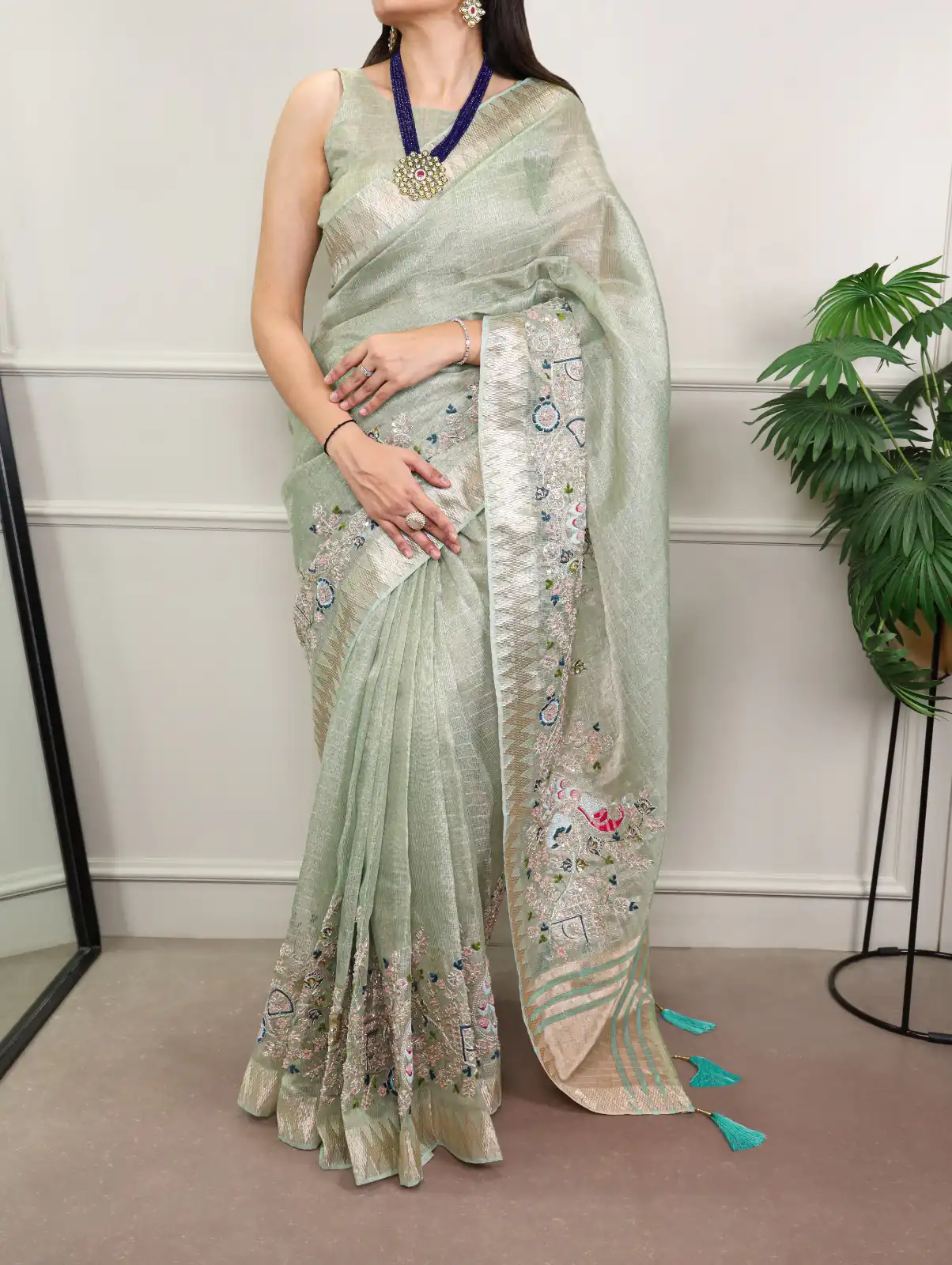 YNF 7401 Sky Blue in Zari Kota Tissue Zari Work & Embroidery Work Saree . Get it for ₹3199. Delivery 4-6 Working Days. Shop now. | Creative Sarees, Embroidered Sarees, Bollywood Sarees, Designer Sarees, Ethnic Saree, Modern Digital sarees, Party Wear Sarees, Sarees