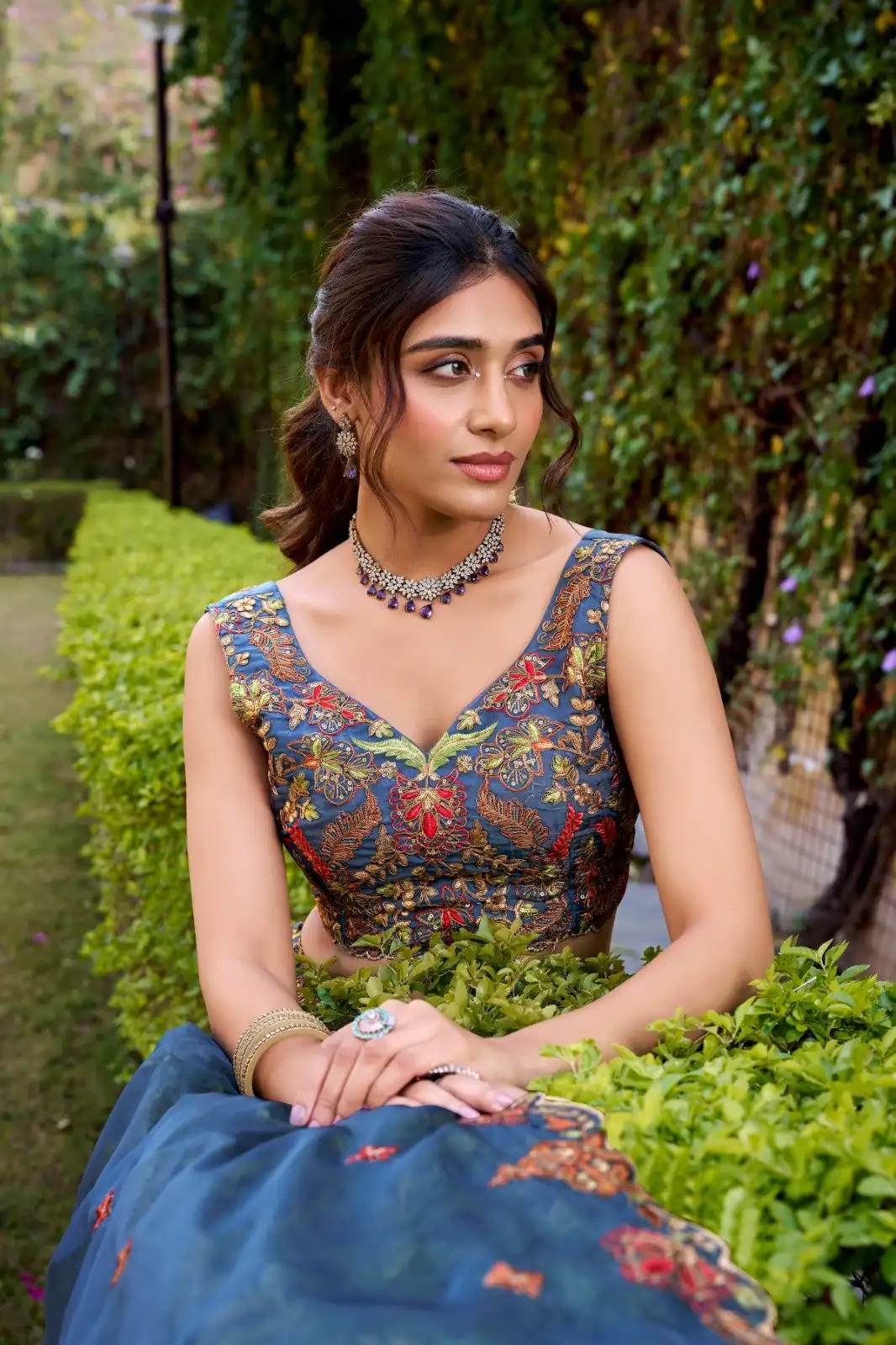 LNB 1445 Teal Chanda Silk Lehenga Choli with Sequins Work & Embroidery Work. Grab it for ₹3399. Delivery 4-6 Working Days. Shop now. | Bollywood Lehenga, Creative Lehenga, Designer Lehenga, Embroidered Lehenga, Lehenga, Party Wear Lehenga