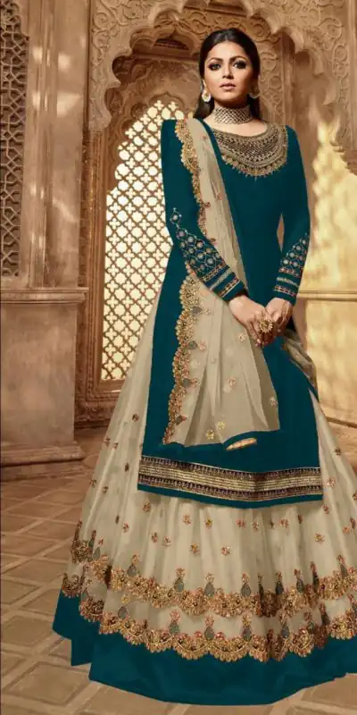 FC LT 3907 Teal in Color Satin Georgette Stone Work Salwar Suit . Special Price ₹2499. Delivery 4-6 Working Days. Shop now. | Casual Suits, Jump Suits, Tops & Bottoms, Track Suits, Trendy Wear, Creative suits, Designer Suits, Palazzo Suits, Party Wear Suits, Patiala Suits, Salwar suit, Straight Suits