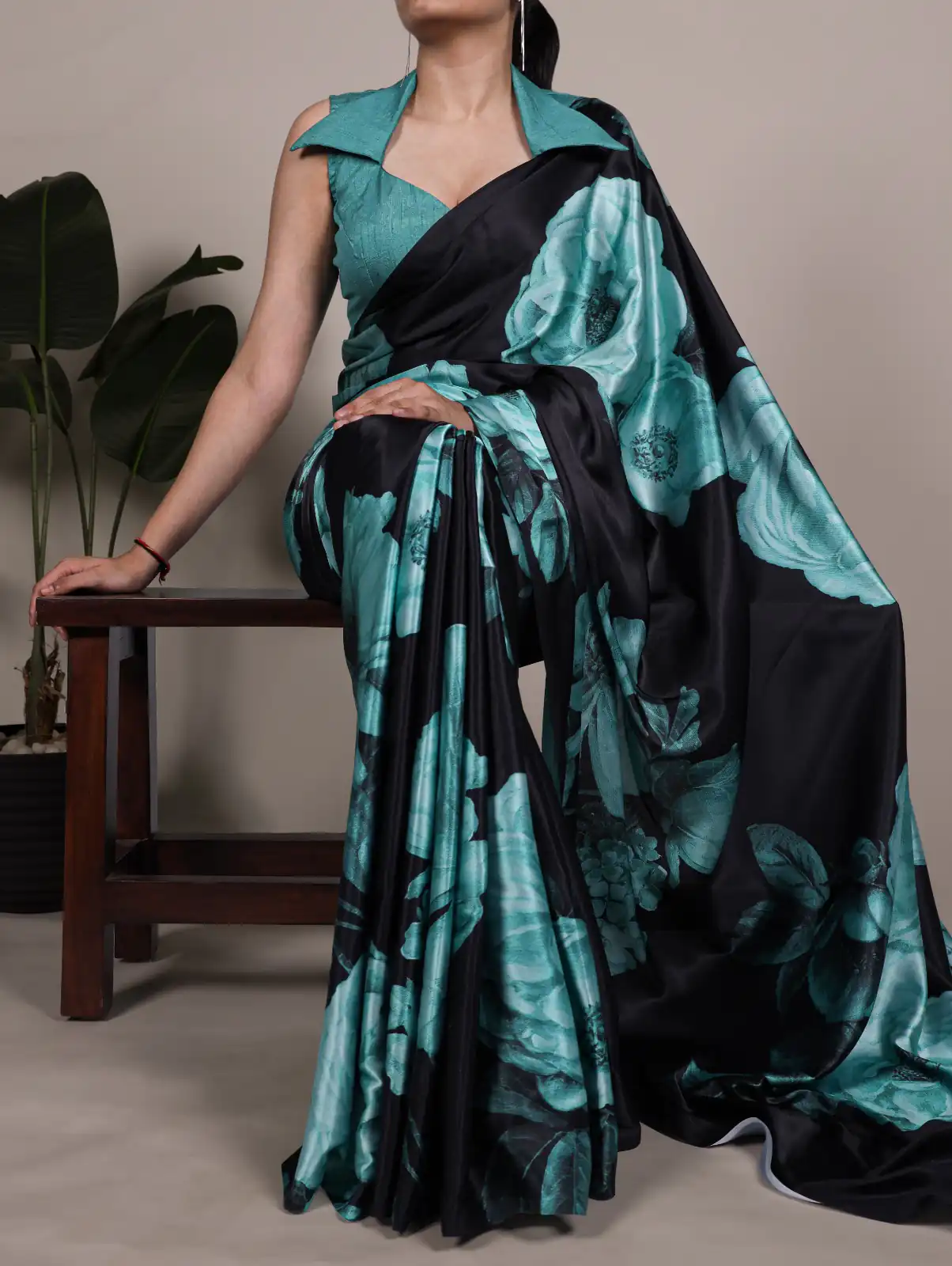 YNF 7027 Teal Satin Silk Saree Perfect for Wedding, Party, Sangeet, Makar Sankranti, Reception – . Special Price ₹1549. Delivery 4-6 Working Days | Creative Sarees, Embroidered Sarees, Bollywood Sarees, Designer Sarees, Ethnic Saree, Modern Digital sarees, Party Wear Sarees, Sarees