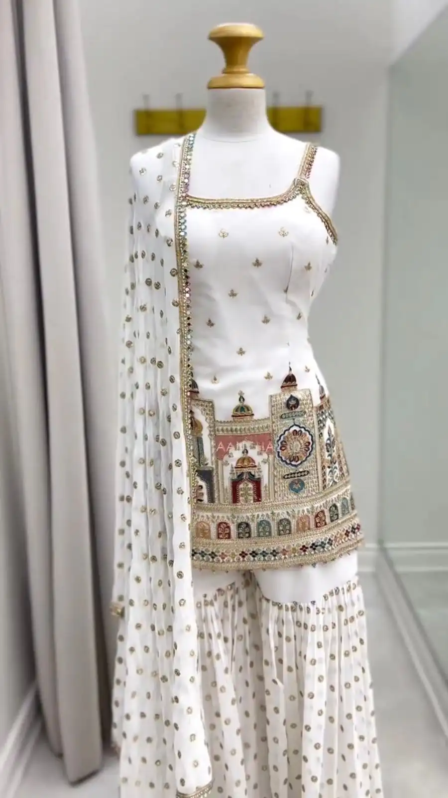 KD 1513 White with Lace Work Faux Georgette with Salwar Suit . Available at ₹2149 only. Delivery 4-6 Working Days. Shop now. | Casual Suits, Jump Suits, Tops & Bottoms, Track Suits, Trendy Wear, Creative suits, Designer Suits, Palazzo Suits, Party Wear Suits, Patiala Suits, Salwar suit, Straight Suits