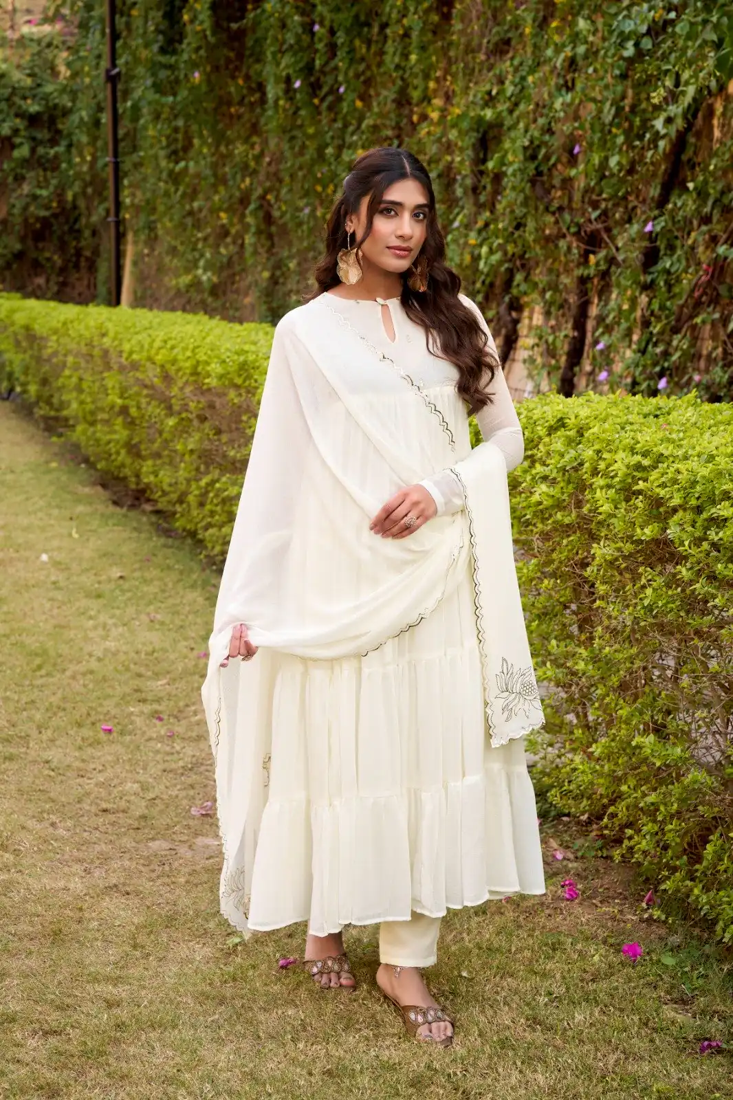 YNF 5001 White in White Marbel. Designer Work Salwar Suit Wedding, Party, Festive, Events, Best Price ₹2599. Delivery 4-6 Working Days. Shop now. | Casual Suits, Jump Suits, Creative suits, Designer Suits, Palazzo Suits, Party Wear Suits, Patiala Suits, Salwar suit, Straight Suits