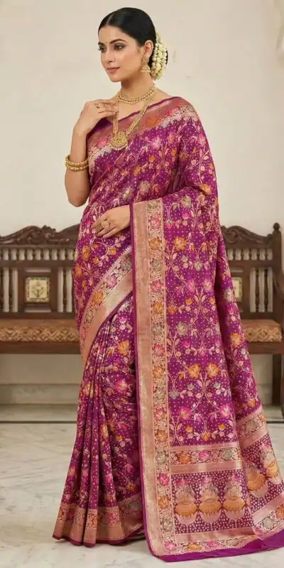 MS 546 Wine in Color Banarasi Silk Zari Work All Over Saree . Available at ₹1649 only. Delivery 4-6 Working Days. Shop now. | Creative Sarees, Embroidered Sarees, Bollywood Sarees, Designer Sarees, Ethnic Saree, Modern Digital sarees, Party Wear Sarees, Sarees