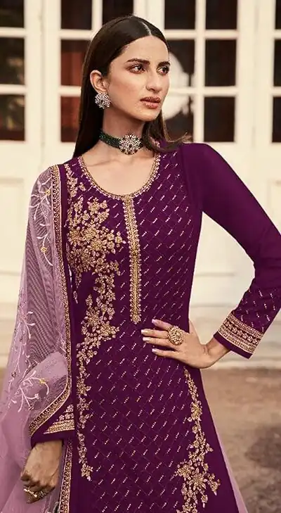 DS LT 7006 Wine in Georgette Embroidery Work & Stone Work Lehenga Choli . Festive Deal ₹2549. Delivery 4-6 Working Days. Shop now. | Bollywood Lehenga, Creative Lehenga, Designer Lehenga, Embroidered Lehenga, Lehenga, Party Wear Lehenga