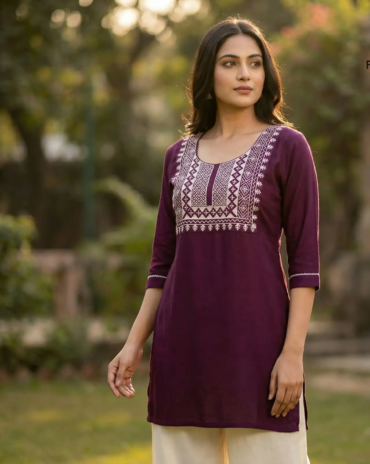 INLI Charmi vol 3 Wine Rayon Thread Work Kurti . Wedding, Party, Festive, Events Affordable Price ₹1349. Delivery 4-6 Working Days. Shop now. | Bollywood Kurti, Creative Kurtis, Designer Kurti, Kurti, Party Wear Kurti, Selfie Kurti