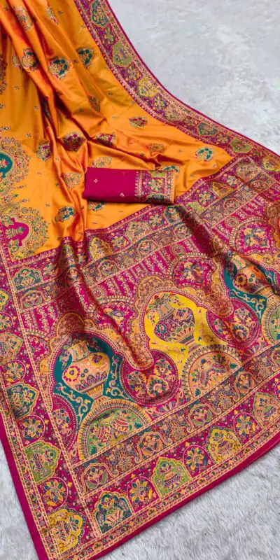 MB 56 Yellow in Color Paithani Silk Lace Border & Lace Work Saree . Special Price ₹2399. Delivery 4-6 Working Days. Shop now. | Creative Sarees, Embroidered Sarees, Bollywood Sarees, Designer Sarees, Ethnic Saree, Modern Digital sarees, Party Wear Sarees, Sarees