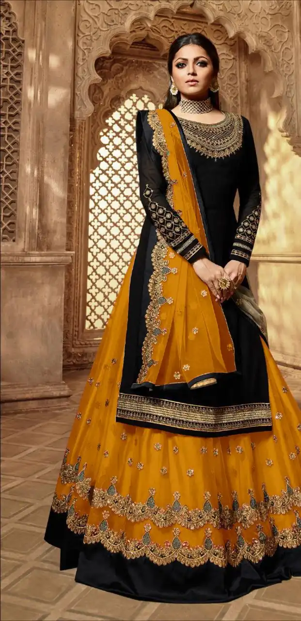 FC LT 3907 Yellow in Color Satin Georgette Stone Work Salwar Suit . Special Price ₹2499. Delivery 4-6 Working Days. Shop now. | Casual Suits, Jump Suits, Tops & Bottoms, Track Suits, Trendy Wear, Creative suits, Designer Suits, Palazzo Suits, Party Wear Suits, Patiala Suits, Salwar suit, Straight Suits
