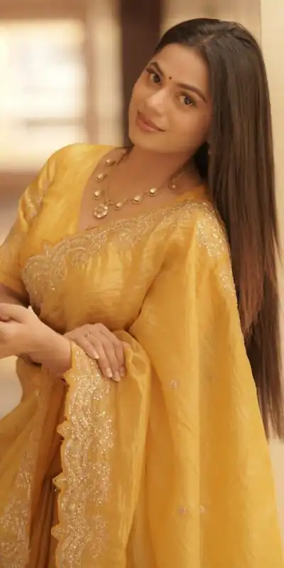 JR 642 Yellow Soft gold crush Saree Perfect for Wedding, Party, Diwali, Pongal, Baisakhi – . Now at just ₹1999. Delivery 4-6 Working Days. Shop now. | Creative Sarees, Embroidered Sarees, Bollywood Sarees, Designer Sarees, Ethnic Saree, Modern Digital sarees, Party Wear Sarees, Sarees