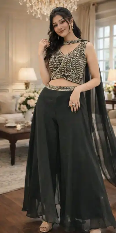 BB 46 Black Banglory Silk Salwar Suit with Sequins Work & Embroidery Work. Introductory Price ₹1899. Delivery 4-6 Working Days. Shop now. | Casual Suits, Jump Suits, Creative suits, Designer Suits, Palazzo Suits, Party Wear Suits, Patiala Suits, Salwar suit, Straight Suits