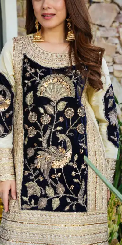 AD 221 Black in Glass Organza Silk. Lace Work & Embroidery Work Salwar Suit Affordable Price ₹2599. Delivery 4-6 Working Days. Shop now. | Casual Suits, Jump Suits, Creative suits, Designer Suits, Palazzo Suits, Party Wear Suits, Patiala Suits, Salwar suit, Straight Suits