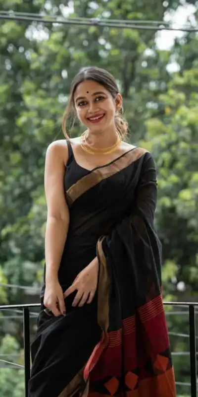 KPR 209 Black Soft Lilan Slab Saree with Lace Border & Lace Work. Now at just ₹1449. Delivery 4-6 Working Days. Shop now. | Creative Sarees, Bollywood Sarees, Designer Sarees, Embroidered Sarees, Ethnic Saree, Modern Digital sarees, Party Wear Sarees, Sarees