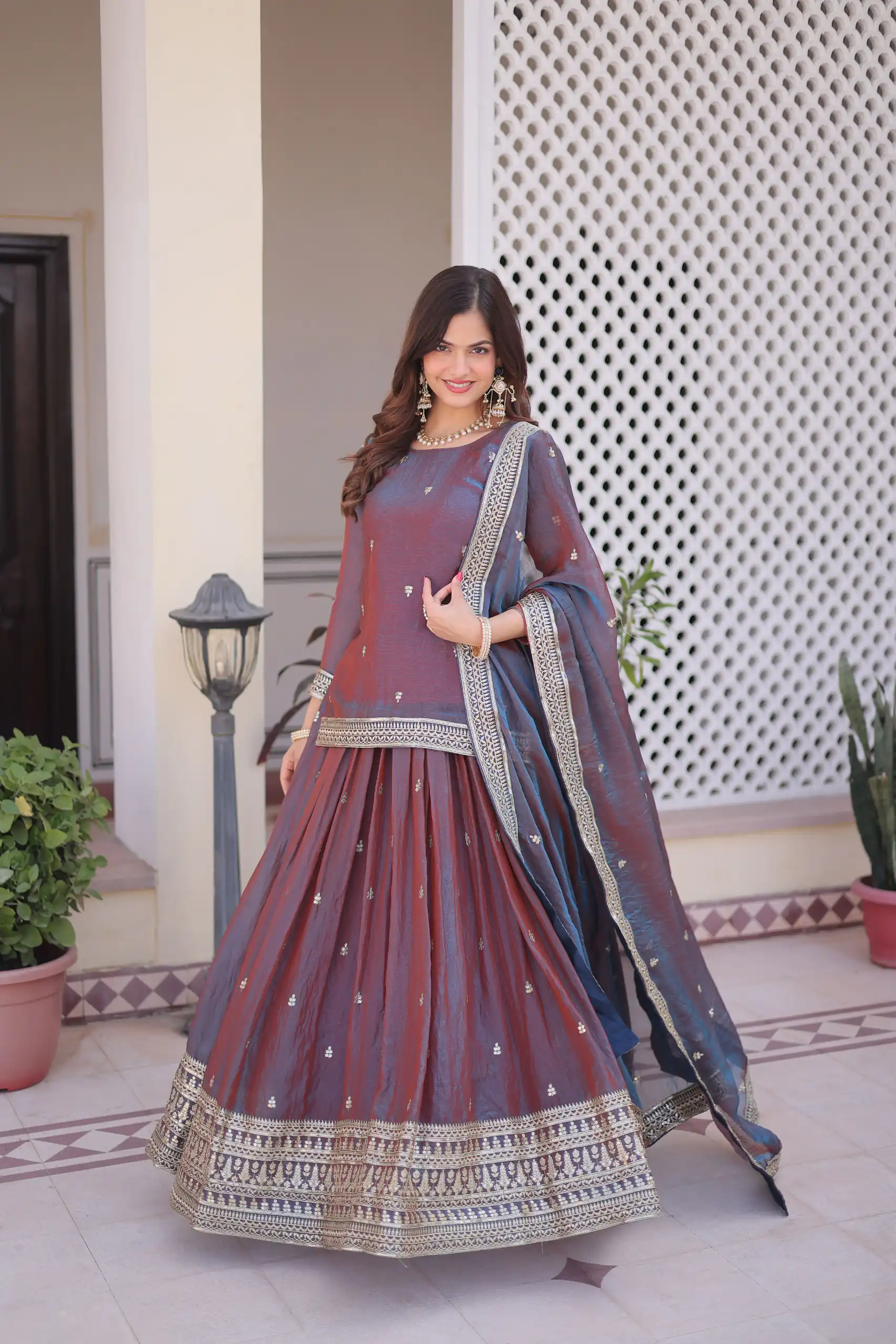 KA 5065 Blue Fendi Chiffon Lehenga Choli with Zari Work & Embroidery Work. Introductory Price ₹2599. Delivery 4-6 Working Days. Shop now. | Bollywood Lehenga, Creative Lehenga, Designer Lehenga, Embroidered Lehenga, Lehenga, Party Wear Lehenga