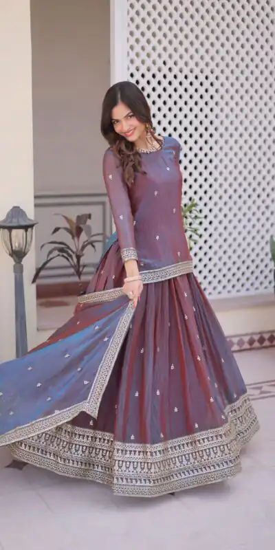 KA 5065 Blue Fendi Chiffon Lehenga Choli with Zari Work & Embroidery Work. Introductory Price ₹2599. Delivery 4-6 Working Days. Shop now. | Bollywood Lehenga, Creative Lehenga, Designer Lehenga, Embroidered Lehenga, Lehenga, Party Wear Lehenga