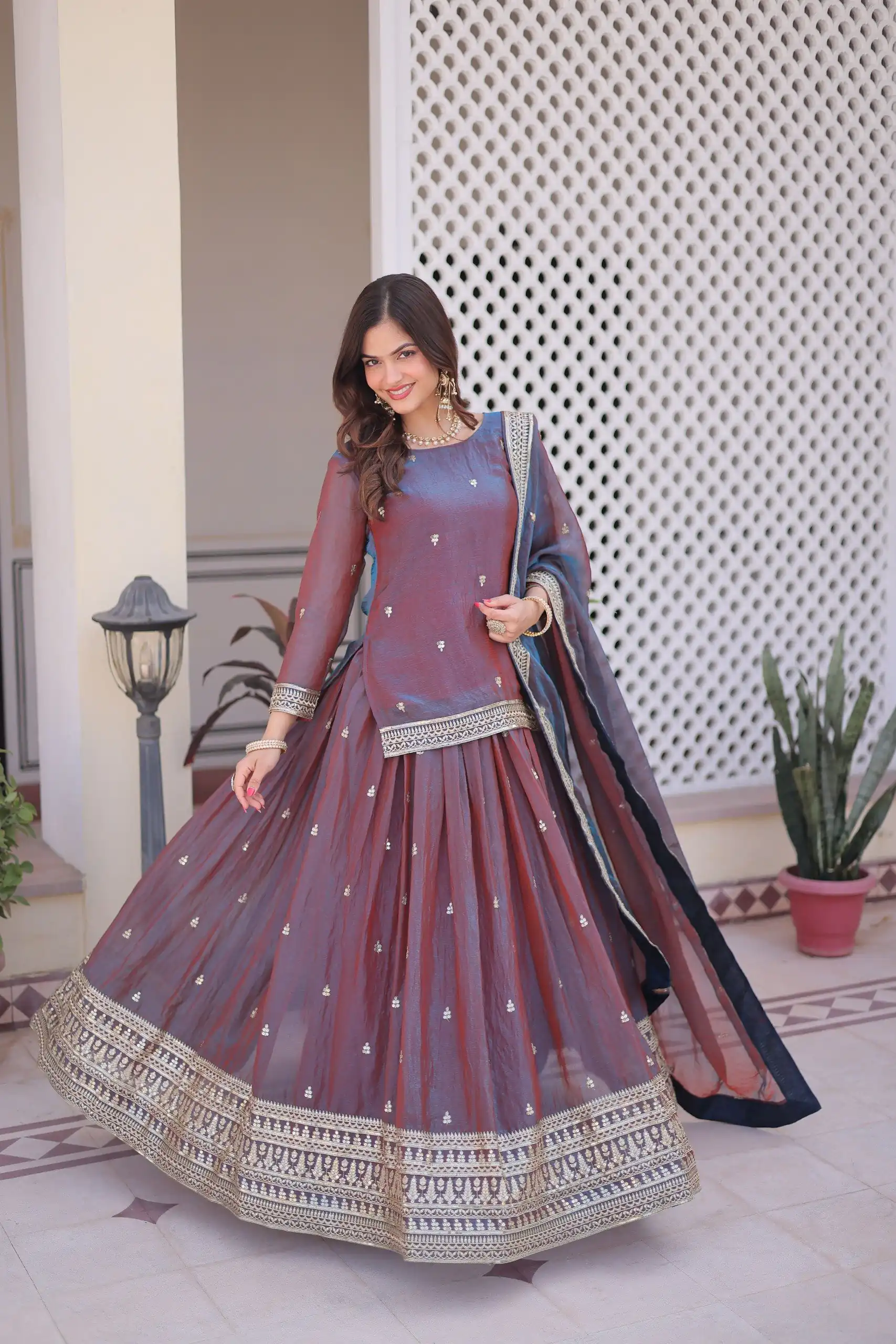 KA 5065 Blue Fendi Chiffon Lehenga Choli with Zari Work & Embroidery Work. Introductory Price ₹2599. Delivery 4-6 Working Days. Shop now. | Bollywood Lehenga, Creative Lehenga, Designer Lehenga, Embroidered Lehenga, Lehenga, Party Wear Lehenga