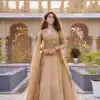 Ram 160 Chiku Color Crunchy Lehenga Choli with Embroidery Work. Online Festive Deal ₹3199. Delivery 4-6 Working Days. Shop now. | Bollywood Lehenga, Creative Lehenga, Designer Lehenga, Embroidered Lehenga, Lehenga, Party Wear Lehenga