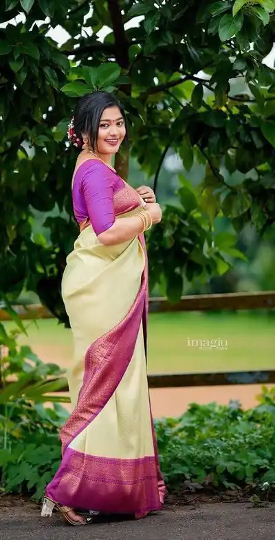 KPR 149 Cream in Soft Lichi Silk Lace Work & Lace Border Saree. Affordable Price ₹1449. Delivery 4-6 Working Days. Shop now. | Creative Sarees, Bollywood Sarees, Designer Sarees, Embroidered Sarees, Ethnic Saree, Modern Digital sarees, Party Wear Sarees, Sarees