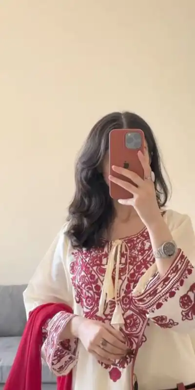 DC 108 Cream Color Natural Crep Salwar Suit with Embroidery Work. Wedding, Party, Festive, Best Price ₹1849. Delivery 4-6 Working Days. Shop now. | Casual Suits, Jump Suits, Creative suits, Designer Suits, Palazzo Suits, Party Wear Suits, Patiala Suits, Salwar suit, Straight Suits