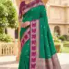 MB 187 Firozi in Soft Banarasi Zari Work & Lace Work Saree . Available at ₹2049 only. Delivery 4-6 Working Days. Shop now. | Creative Sarees, Bollywood Sarees, Designer Sarees, Embroidered Sarees, Ethnic Saree, Modern Digital sarees, Party Wear Sarees, Sarees