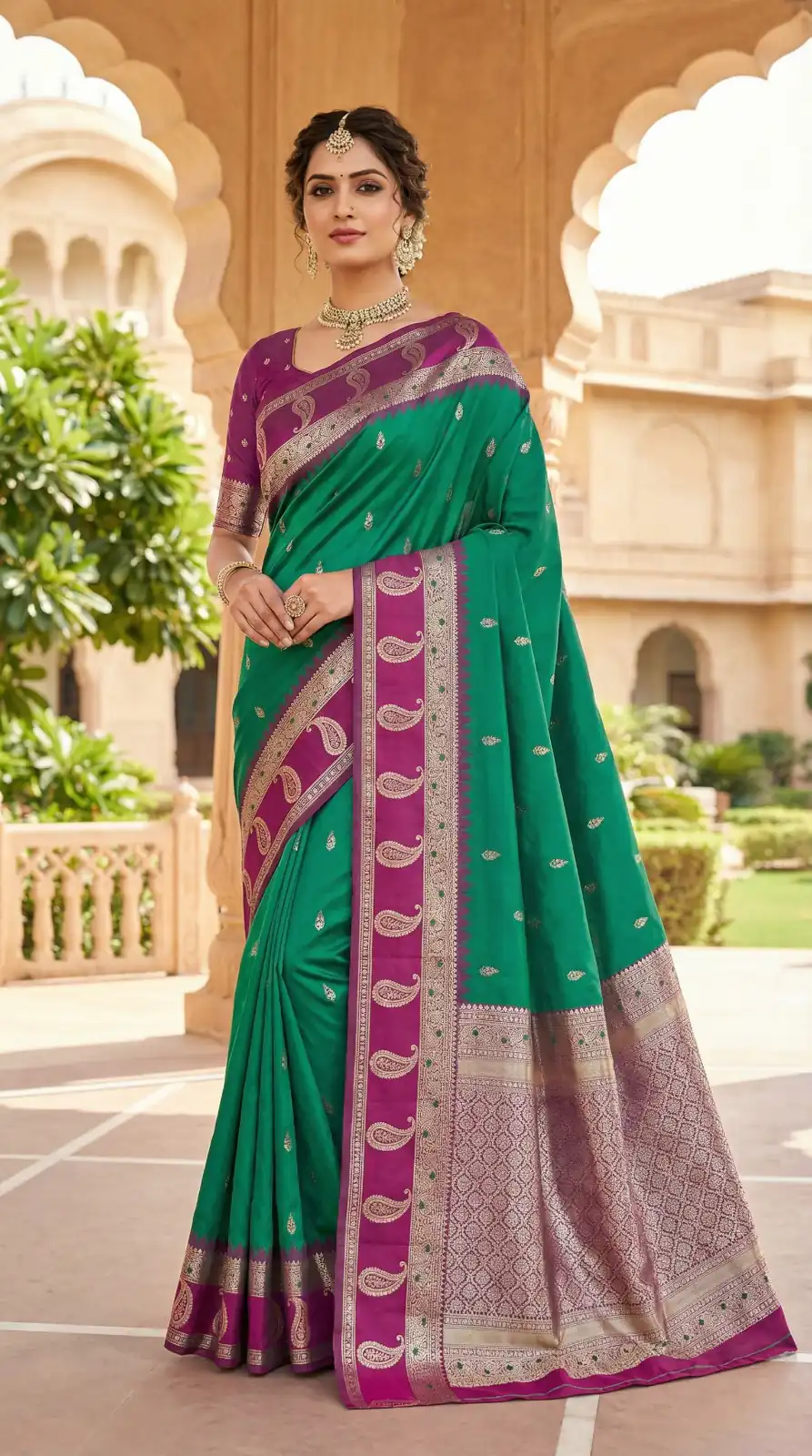 MB 187 Firozi in Soft Banarasi Zari Work & Lace Work Saree . Available at ₹2049 only. Delivery 4-6 Working Days. Shop now. | Creative Sarees, Bollywood Sarees, Designer Sarees, Embroidered Sarees, Ethnic Saree, Modern Digital sarees, Party Wear Sarees, Sarees