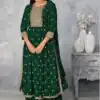 DS A 8584 Green Color Georgette Salwar Suit with Embroidery Work. Special Price ₹1899. Delivery 4-6 Working Days. Shop now. | Casual Suits, Jump Suits, Creative suits, Designer Suits, Palazzo Suits, Party Wear Suits, Patiala Suits, Salwar suit, Straight Suits