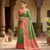 MB 6140 Green in Color Pochampalli Silk Lace Work & Zari Work Saree . Get it for ₹2049. Delivery 4-6 Working Days. Shop now. | Creative Sarees, Bollywood Sarees, Designer Sarees, Embroidered Sarees, Ethnic Saree, Modern Digital sarees, Party Wear Sarees, Sarees