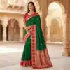 MB 187 Green in Soft Banarasi Zari Work & Lace Work Saree . Available at ₹2049 only. Delivery 4-6 Working Days. Shop now. | Creative Sarees, Bollywood Sarees, Designer Sarees, Embroidered Sarees, Ethnic Saree, Modern Digital sarees, Party Wear Sarees, Sarees