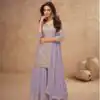 FC 7518 Lavender Chinon Salwar Suit Perfect for Wedding, Party, Diwali, Durga Puja, Temple Visit – . Festive Deal ₹3099. Delivery 4-6 Working Days. | Casual Suits, Jump Suits, Tops & Bottoms, Track Suits, Trendy Wear, Creative suits, Designer Suits, Palazzo Suits, Party Wear Suits, Patiala Suits, Salwar suit, Straight Suits