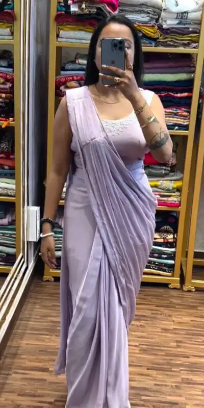 BB 58 Lavender Chinon Silk Saree Perfect for Wedding, Party, Engagement, Baby Shower, Sangeet – . Available at ₹1999 only. Delivery 4-6 Working Day | Creative Sarees, Bollywood Sarees, Designer Sarees, Embroidered Sarees, Ethnic Saree, Modern Digital sarees, Party Wear Sarees, Sarees