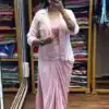 BB 58 Light Pink Chinon Silk Saree Perfect for Wedding, Party, Engagement, Baby Shower, Sangeet – . Available at ₹1999 only. Delivery 4-6 Working Day | Creative Sarees, Bollywood Sarees, Designer Sarees, Embroidered Sarees, Ethnic Saree, Modern Digital sarees, Party Wear Sarees, Sarees