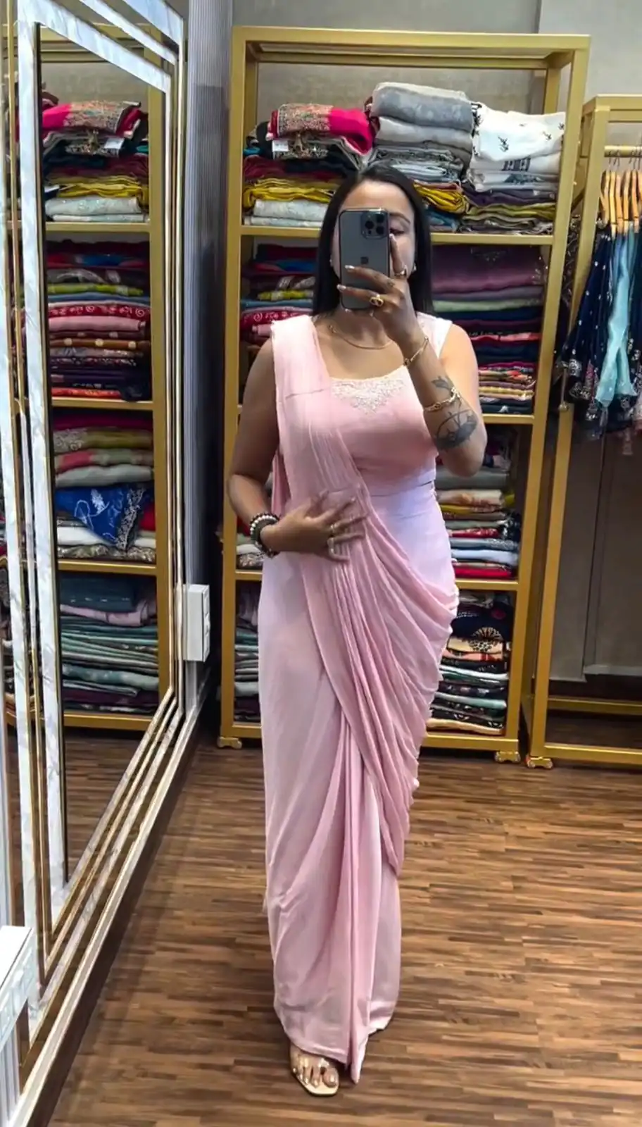 BB 58 Light Pink Chinon Silk Saree Perfect for Wedding, Party, Engagement, Baby Shower, Sangeet – . Available at ₹1999 only. Delivery 4-6 Working Day | Creative Sarees, Bollywood Sarees, Designer Sarees, Embroidered Sarees, Ethnic Saree, Modern Digital sarees, Party Wear Sarees, Sarees