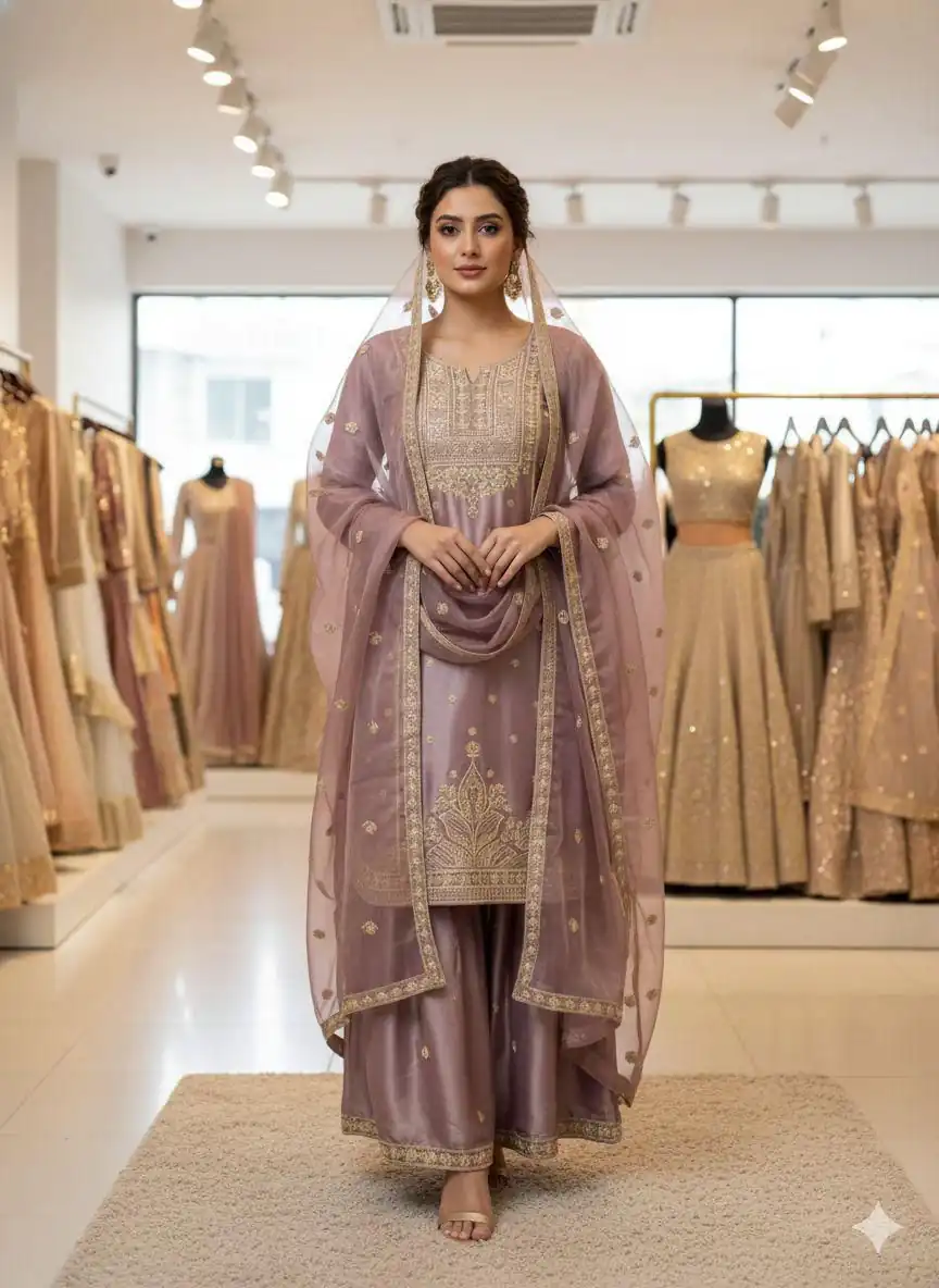 LG 2056 Light Pink Organza Salwar Suit with Embroidery Work. Wedding, Party, Festive, Events Festive Deal ₹2099. Delivery 4-6 Working Days. Shop now. | Casual Suits, Jump Suits, Creative suits, Designer Suits, Palazzo Suits, Party Wear Suits, Patiala Suits, Salwar suit, Straight Suits