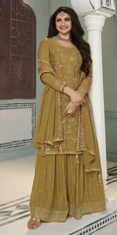 FC AVANTI 66301 Mustered Chinon Salwar Suit Perfect for Wedding, Party, Traditional Day, Durga Puja, Makar Sankranti – . Get it for ₹3049. Delivery 4-6 Wor | Casual Suits, Jump Suits, Creative suits, Designer Suits, Palazzo Suits, Party Wear Suits, Patiala Suits, Salwar suit, Straight Suits