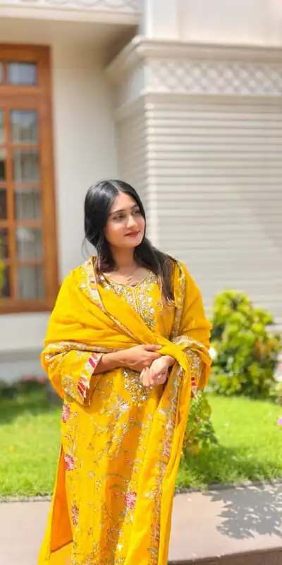 SRK 5321 Mustered Crunchy Silk Salwar Suit Perfect for Wedding, Party, Eid, Sangeet, Cultural Events – . Exclusive Offer ₹2499. Delivery 4-6 Working Days. | Casual Suits, Jump Suits, Creative suits, Designer Suits, Palazzo Suits, Party Wear Suits, Patiala Suits, Salwar suit, Straight Suits