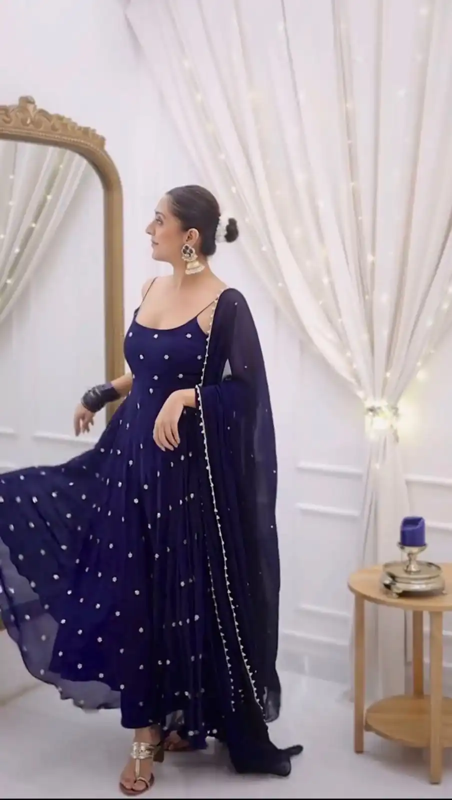 RTC 5972 Navy Blue Fendy Silk Salwar Suit with Lace Border & Lace Work. Special Price ₹2149. Delivery 4-6 Working Days. Shop now. | Casual Suits, Jump Suits, Creative suits, Designer Suits, Palazzo Suits, Party Wear Suits, Patiala Suits, Salwar suit, Straight Suits