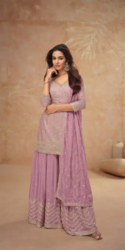 FC 7518 Onion Chinon Salwar Suit Perfect for Wedding, Party, Diwali, Durga Puja, Temple Visit – . Festive Deal ₹3099. Delivery 4-6 Working Days. | Casual Suits, Jump Suits, Tops & Bottoms, Track Suits, Trendy Wear, Creative suits, Designer Suits, Palazzo Suits, Party Wear Suits, Patiala Suits, Salwar suit, Straight Suits