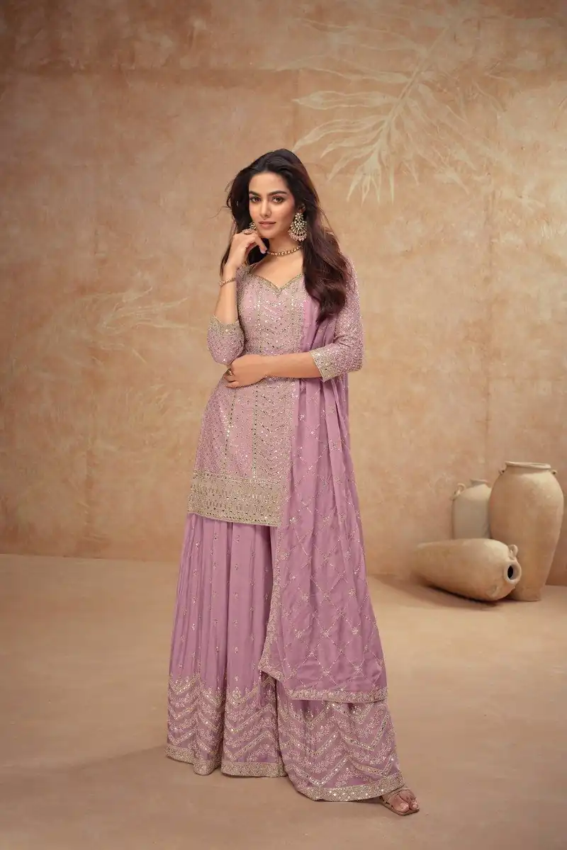 FC 7518 Onion Chinon Salwar Suit Perfect for Wedding, Party, Diwali, Durga Puja, Temple Visit – . Festive Deal ₹3099. Delivery 4-6 Working Days. | Casual Suits, Jump Suits, Tops & Bottoms, Track Suits, Trendy Wear, Creative suits, Designer Suits, Palazzo Suits, Party Wear Suits, Patiala Suits, Salwar suit, Straight Suits