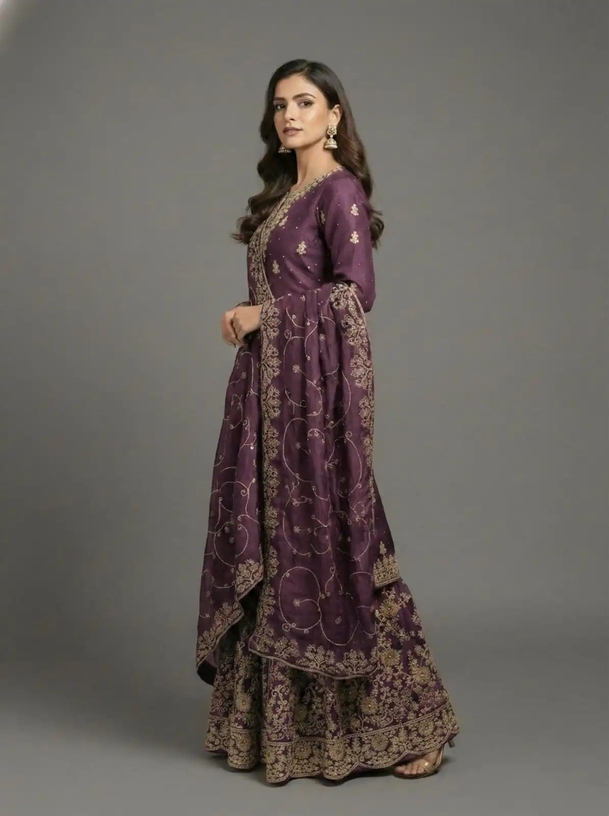 SRK 5319 Onion in Organza Silk Embroidery Work & Lace Work Salwar Suit . Now at just ₹2549. Delivery 4-6 Working Days. Shop now. | Casual Suits, Jump Suits, Creative suits, Designer Suits, Palazzo Suits, Party Wear Suits, Patiala Suits, Salwar suit, Straight Suits