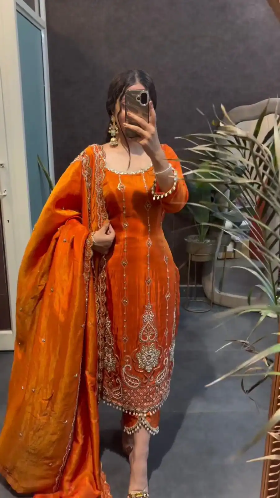 RTC 5970 Orange Fendy Silk Salwar Suit with Cut Work & Lace Work. Exclusive Offer ₹2399. Delivery 4-6 Working Days. Shop now. | Casual Suits, Jump Suits, Creative suits, Designer Suits, Palazzo Suits, Party Wear Suits, Patiala Suits, Salwar suit, Straight Suits