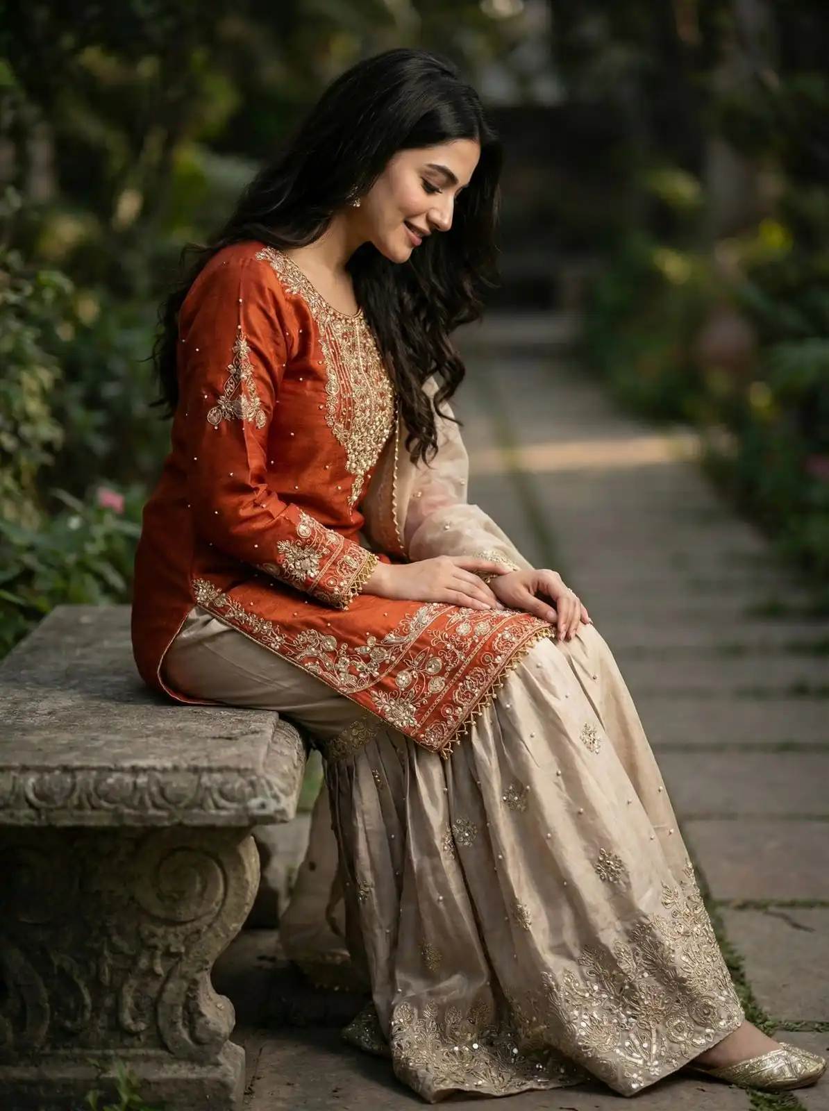 SR 1694 Orange Organza Silk Salwar Suit with Embroidery Work & Lace Work. Exclusive Offer ₹1999. Delivery 4-6 Working Days. Shop now. | Casual Suits, Jump Suits, Creative suits, Designer Suits, Palazzo Suits, Party Wear Suits, Patiala Suits, Salwar suit, Straight Suits