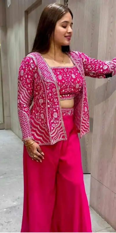 BB 13 Pink Chinon Silk Salwar Suit with Embroidery Work. Wedding, Party, Festive, Events Special Price ₹2399. Delivery 4-6 Working Days. Shop now. | Casual Suits, Jump Suits, Creative suits, Designer Suits, Palazzo Suits, Party Wear Suits, Patiala Suits, Salwar suit, Straight Suits