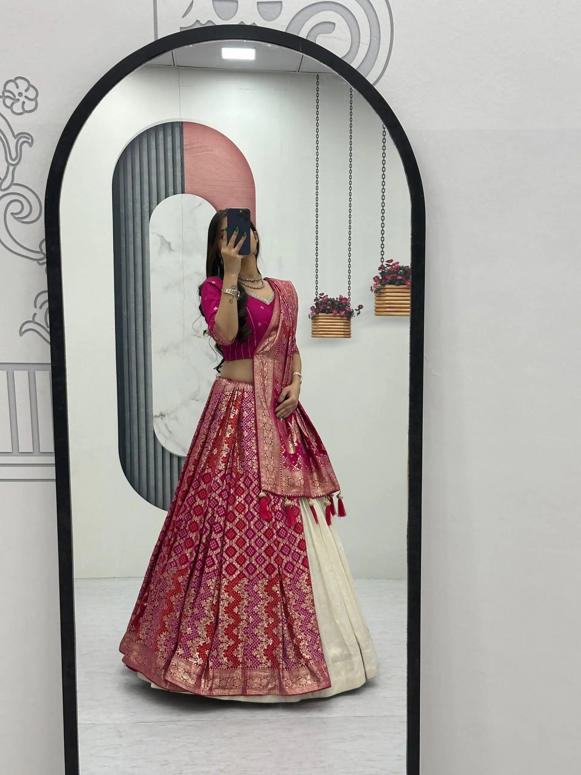 PC 560 Pink in Jacquard Silk Designer Work Lehenga Choli . Introductory Price ₹3249. Delivery 4-6 Working Days. Shop now. | Bollywood Lehenga, Creative Lehenga, Designer Lehenga, Embroidered Lehenga, Lehenga, Party Wear Lehenga