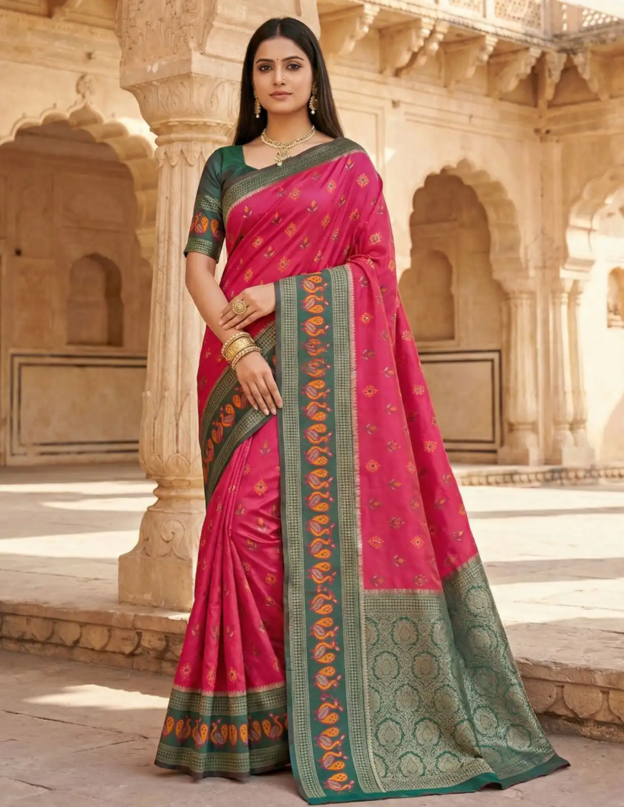 MB 6134 Pink in Color Pochampalli Silk Lace Work & Zari Work Saree . Get it for ₹2099. Delivery 4-6 Working Days. Shop now. | Creative Sarees, Bollywood Sarees, Designer Sarees, Embroidered Sarees, Ethnic Saree, Modern Digital sarees, Party Wear Sarees, Sarees