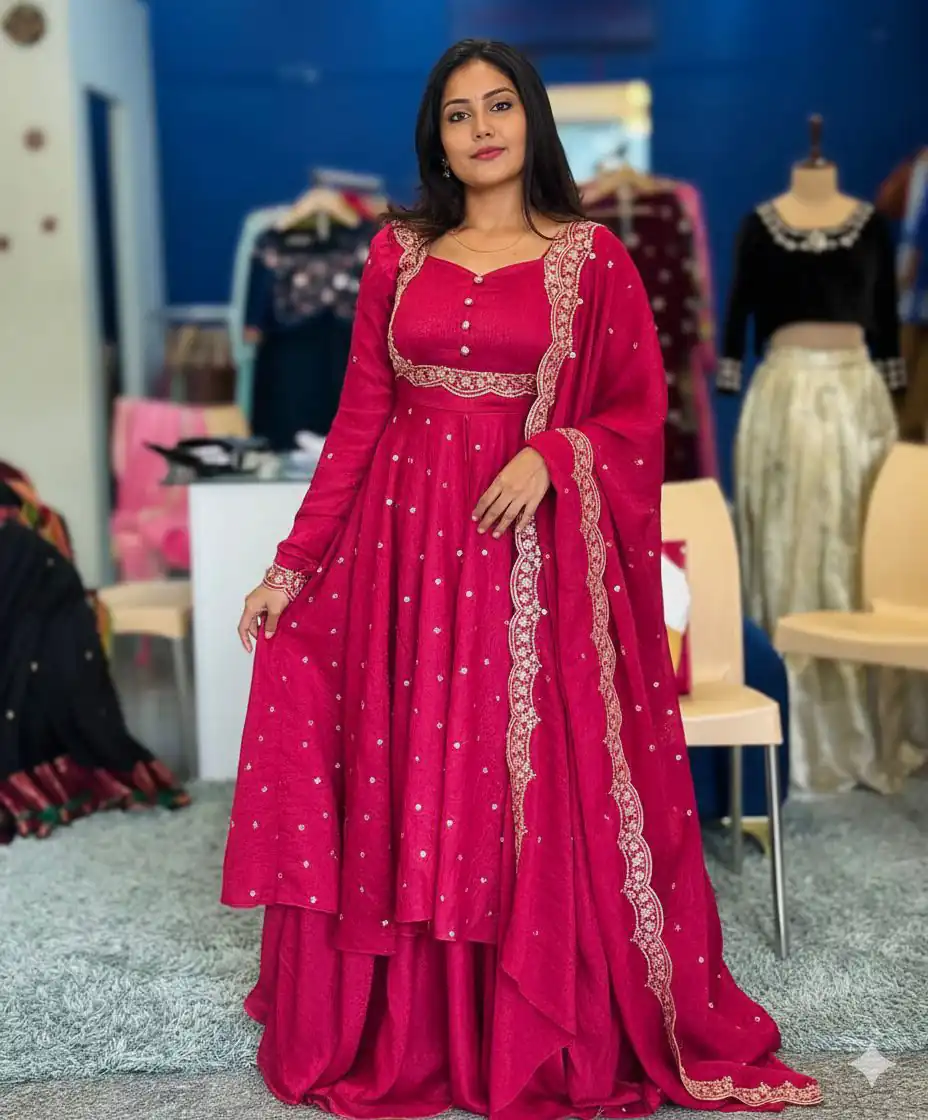 MF 1010 Pink Vichitra Silk Salwar Suit with Zari Work & Embroidery Work. Now at just ₹1769. Delivery 4-6 Working Days. Shop now. | Casual Suits, Jump Suits, Tops & Bottoms, Track Suits, Trendy Wear, Creative suits, Designer Suits, Palazzo Suits, Party Wear Suits, Patiala Suits, Salwar suit, Straight Suits