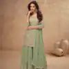 FC 7518 Pista Chinon Salwar Suit Perfect for Wedding, Party, Diwali, Durga Puja, Temple Visit – . Festive Deal ₹3099. Delivery 4-6 Working Days. | Casual Suits, Jump Suits, Tops & Bottoms, Track Suits, Trendy Wear, Creative suits, Designer Suits, Palazzo Suits, Party Wear Suits, Patiala Suits, Salwar suit, Straight Suits