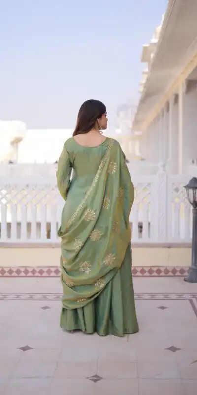 KA 1229 Pista Fendi Crush Salwar Suit Perfect for Wedding, Party, Onam, Temple Visit, Traditional Day – . Best Price ₹2399. Delivery 4-6 Working Days. | Casual Suits, Jump Suits, Creative suits, Designer Suits, Palazzo Suits, Party Wear Suits, Patiala Suits, Salwar suit, Straight Suits