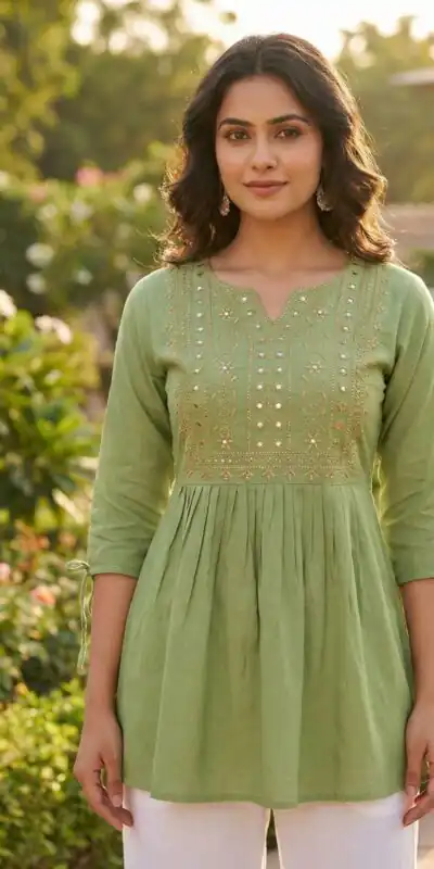 INLI Charmi vol 5 Pista Rayon Thread Work Kurti . Wedding, Party, Festive, Events Affordable Price ₹1349. Delivery 4-6 Working Days. Shop now. | Bollywood Kurti, Creative Kurtis, Designer Kurti, Kurti, Party Wear Kurti, Selfie Kurti