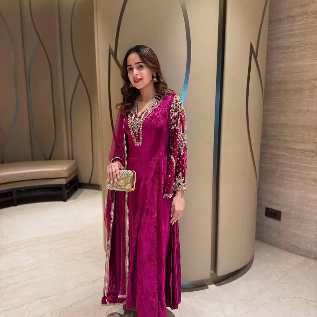 MF 444 Rani Pink Velvet Salwar Suit with Embroidery Work & Zari Work. Available at ₹1999 only. Delivery 4-6 Working Days. Shop now. | Casual Suits, Jump Suits, Tops & Bottoms, Track Suits, Trendy Wear, Creative suits, Designer Suits, Palazzo Suits, Party Wear Suits, Patiala Suits, Salwar suit, Straight Suits